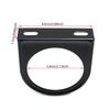 Single Hole 52mm 2Inch Car Motorcycle Gauge Mount Pod Holder Iron Black Bracket for Auto Meter Gauge Pillar