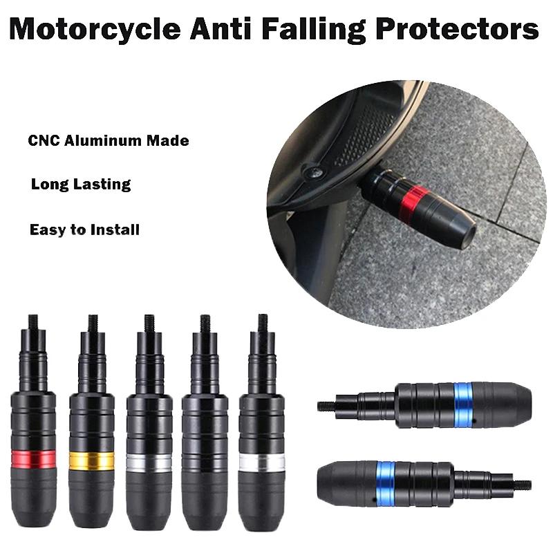 1Pair 8mm Motorcycle Frame Slider Protector Moto Anti Falling Rod Scooter Engine Shatter Crash Frame Slider Protect Stick Bar
