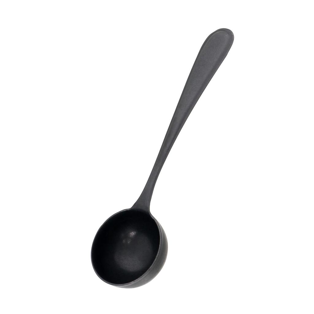 Takagi TAKAGI Black Coffee Measuring Spoon, Made in Japan, Level Measuring Spoon, 7g, Stainless Steel, Rust-Resistant, Black Oxide Coating, Kitchen
