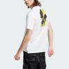 adidas CITY ESCAPE T Shirts Men's White Crew Neck Moderate Straight Fit II3478