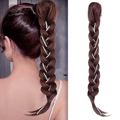 Karışık saç – Örgü ve at kuyruğu saç uzatma