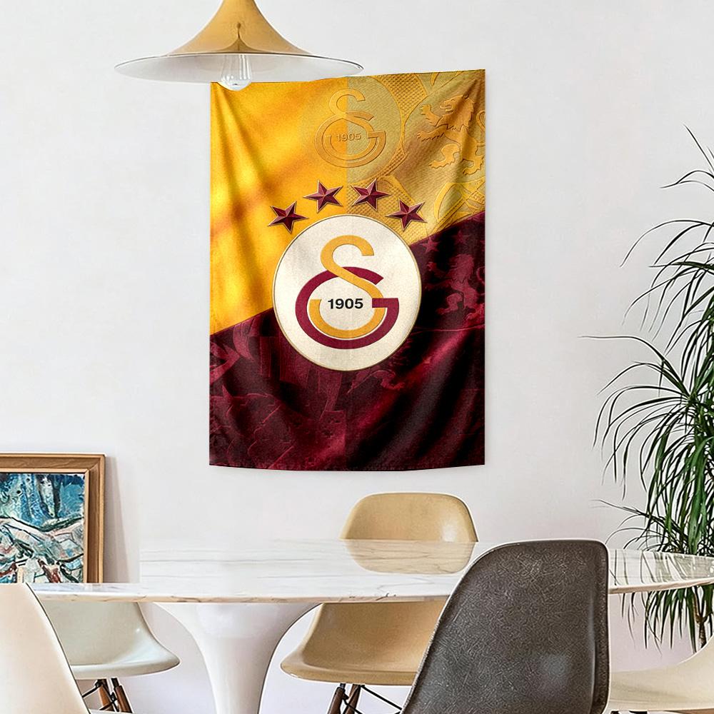 Galatasaray Wall Decor Tapestry Art For Pet Memorial Birthdaywedding Party Backdrop Family Gift