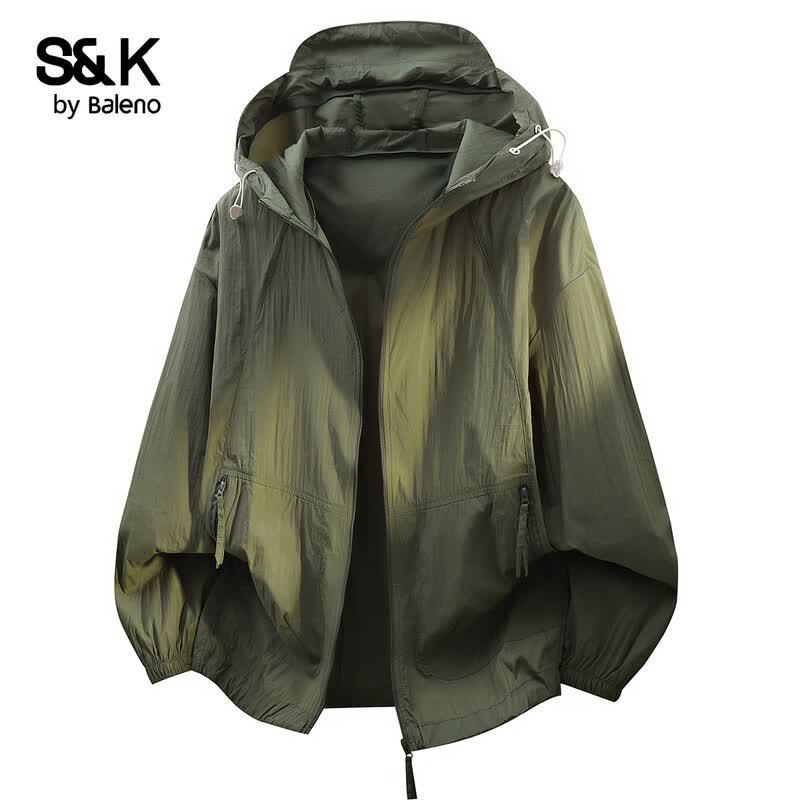 Baleno S&K Men s Ice Silk Sun Protection Hoodie S
