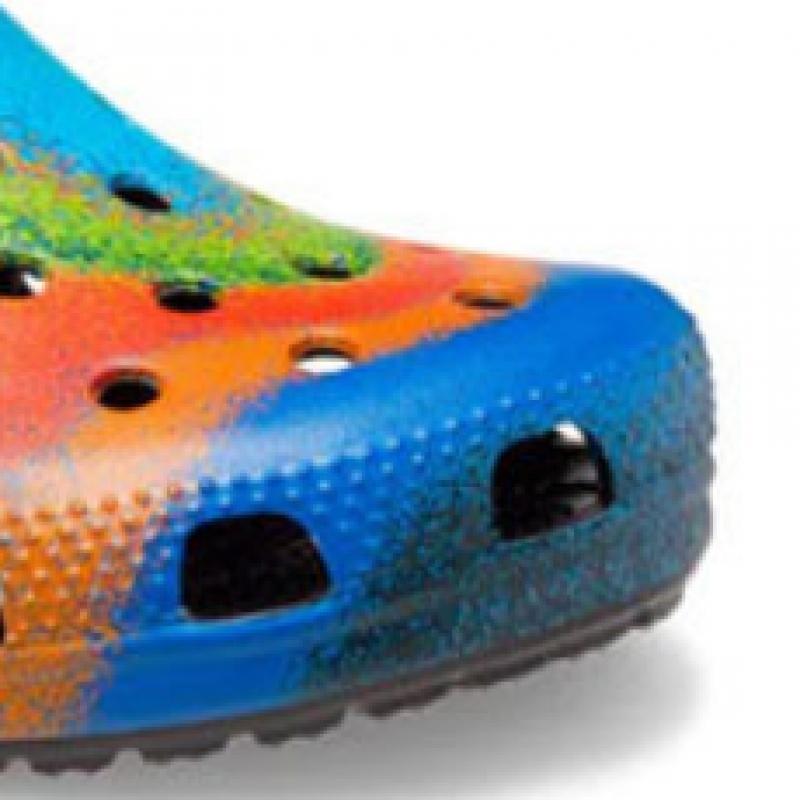 Crocs Common Spray Die Clog Black Multi 208054 0c4