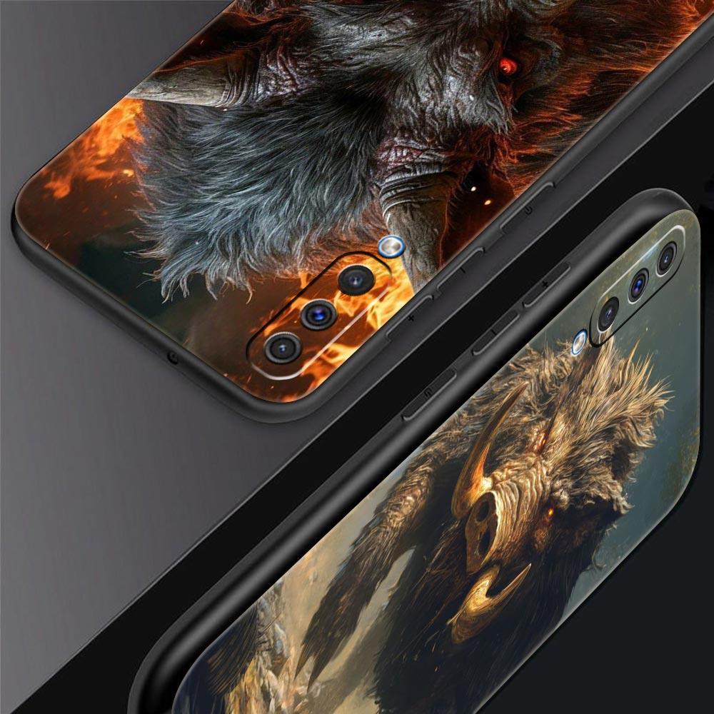 Wild Boar Phone Case for Samsung Galaxy A56 A36 A26 A16 A34 A24 A42 A22 A20 A12 A40 A30 A10 5G Soft TPU Cover Shell Fundas Capas