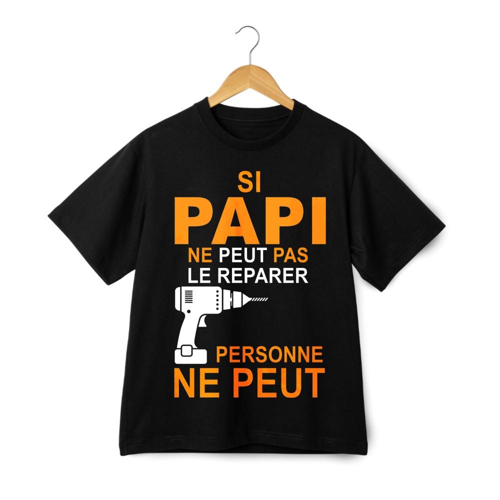 Unisex Soft T-Shirt with French Tool Text Graphic for American Casual Style