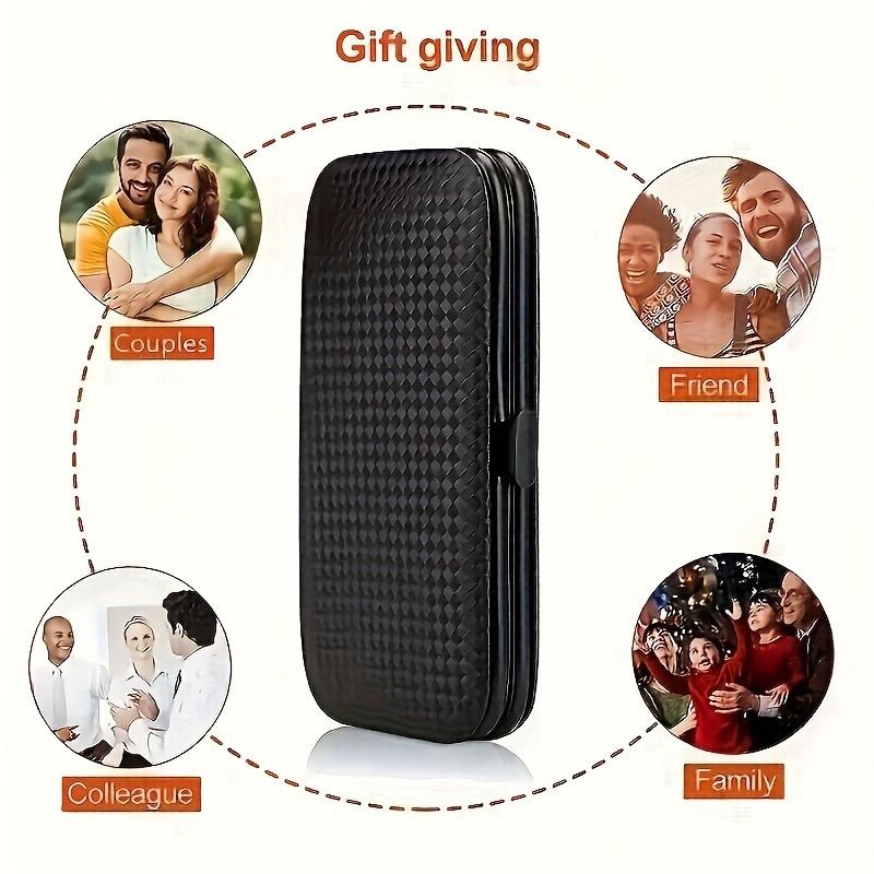 Stainless Steel Nail Clipper Set, Manicure Kit with Nail Clippers, Grooming Kit for Men and Women, Portable Travel Nail Care Set