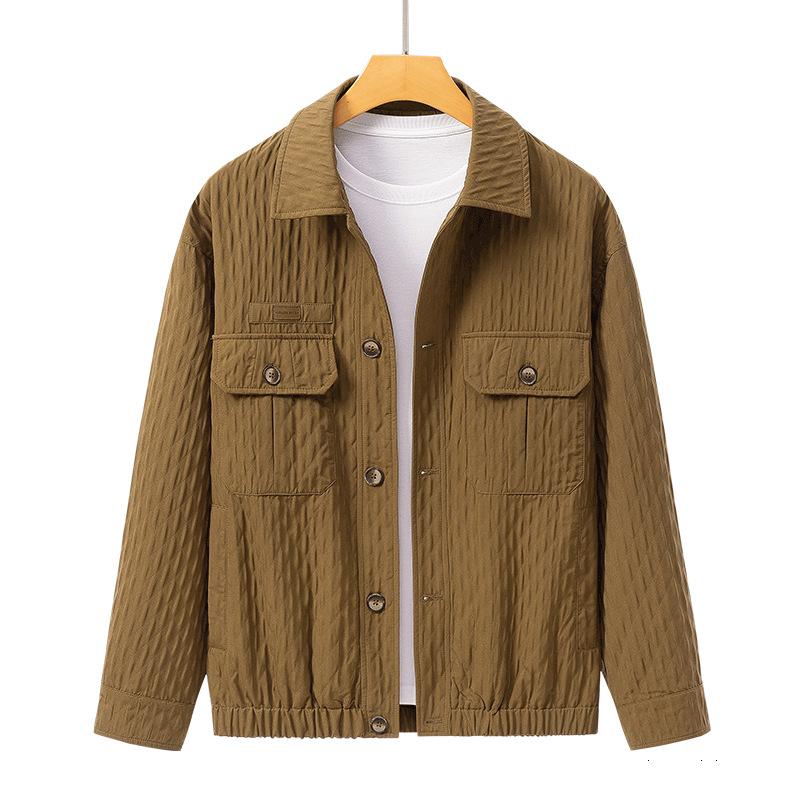 

Трехмерный жаккардовый пиджак с лацканами, повседневный свободный тонкий топ-пальто на весну и осень 3XL