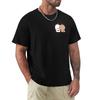 Love Kiss from DuDu Bear To BuBu Panda TShirt Casual Pattern Print Tee Shirt