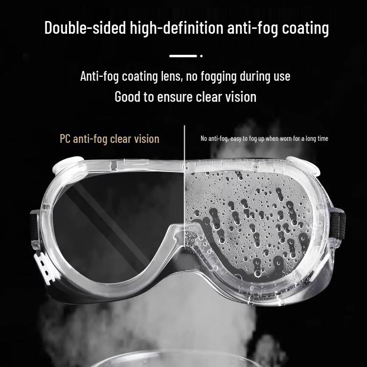 Anti-Fog Dustproof Windproof Protective Safety Goggles for Men and Women