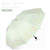 Extra Large Double Ten-Bone Reinforced Thickened Umbrella Dual-Use Girl Sun Protection UV Sun Umbrella Folding