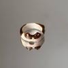 Fashionable Creative Cute Cat Drop Glaze Women'S Ring Valentine'S Day  Year Gift
