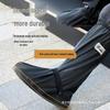 Men's & Women's High-Top Waterproof Non-Slip Rain Shoe Covers, Thickened & Wear-Resistant, Large Size