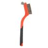 Industrial Cleaning Brush Brush Brass Nylon Stainless Steel Wire Hard Bristle Brush 18CM Rust Remover Metal Clean Polishing Tool