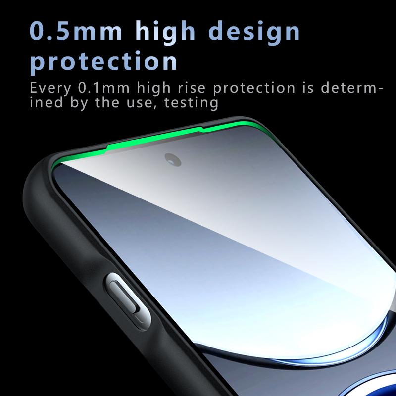 For Oppo Find X8 Pro Case Matte Magsafe Drop-proof Built-in Airbag Corner Non-yellowing Material Soft Cover