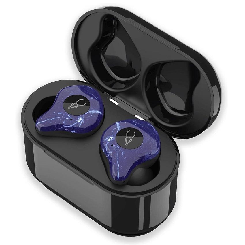Sabbat X12 Ultra Galaline Wireless Earbuds with aptX and AAC Bluetooth 5.0 Support Blue