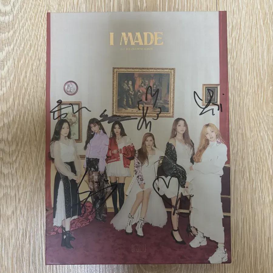 Gidle I Made Album Autographed Cd Not For Sale