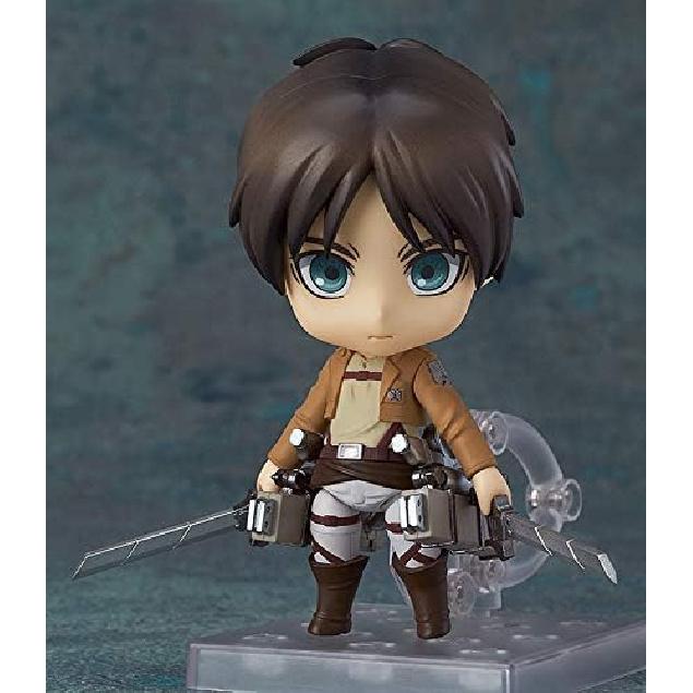 Good Smile Attack On Titan: Eren Yeager Nendoroid Action Figure, Multicolor