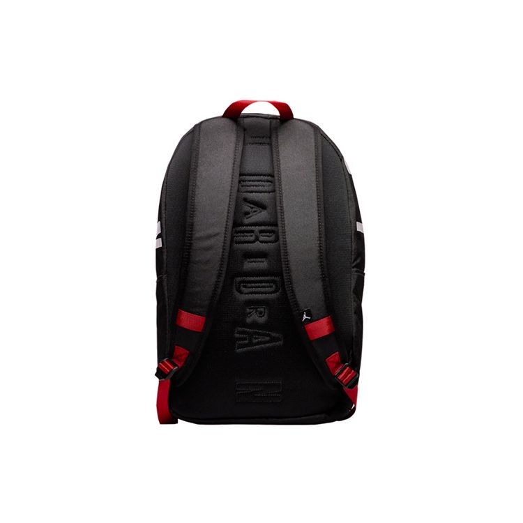 Jordan Patrol Sport Freizeit Polyester Rucksack Unisex Rucksäcke Schwarz Rot 9A0172-023