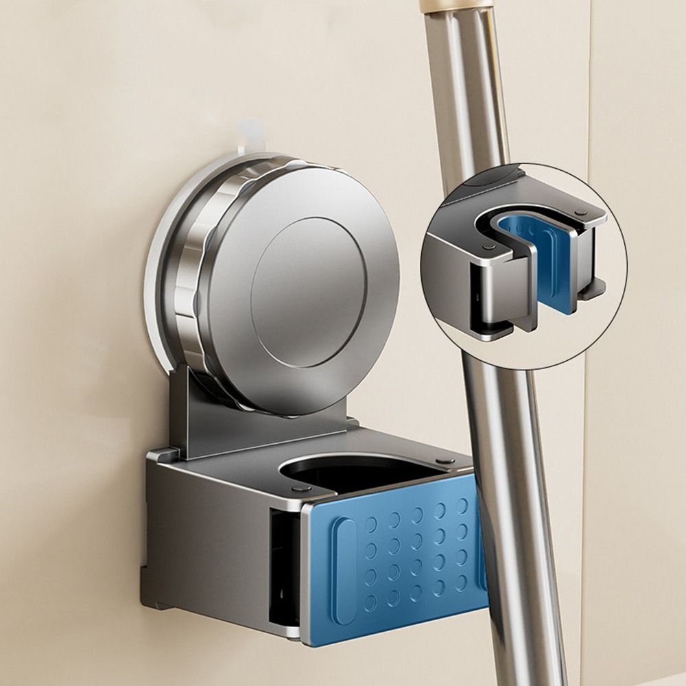 Wall Mounted Mop Storage Rack No Drilling Brush Broom Mop Hanger Multipurpose Mop Clip  for Home