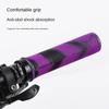A Pair Deemount TPR Bicycle Handlebar Grips Anti-skid Bar End Comfy Hand Feel MTB Cycling Hand Rest Shock-absorbing Bike Grips