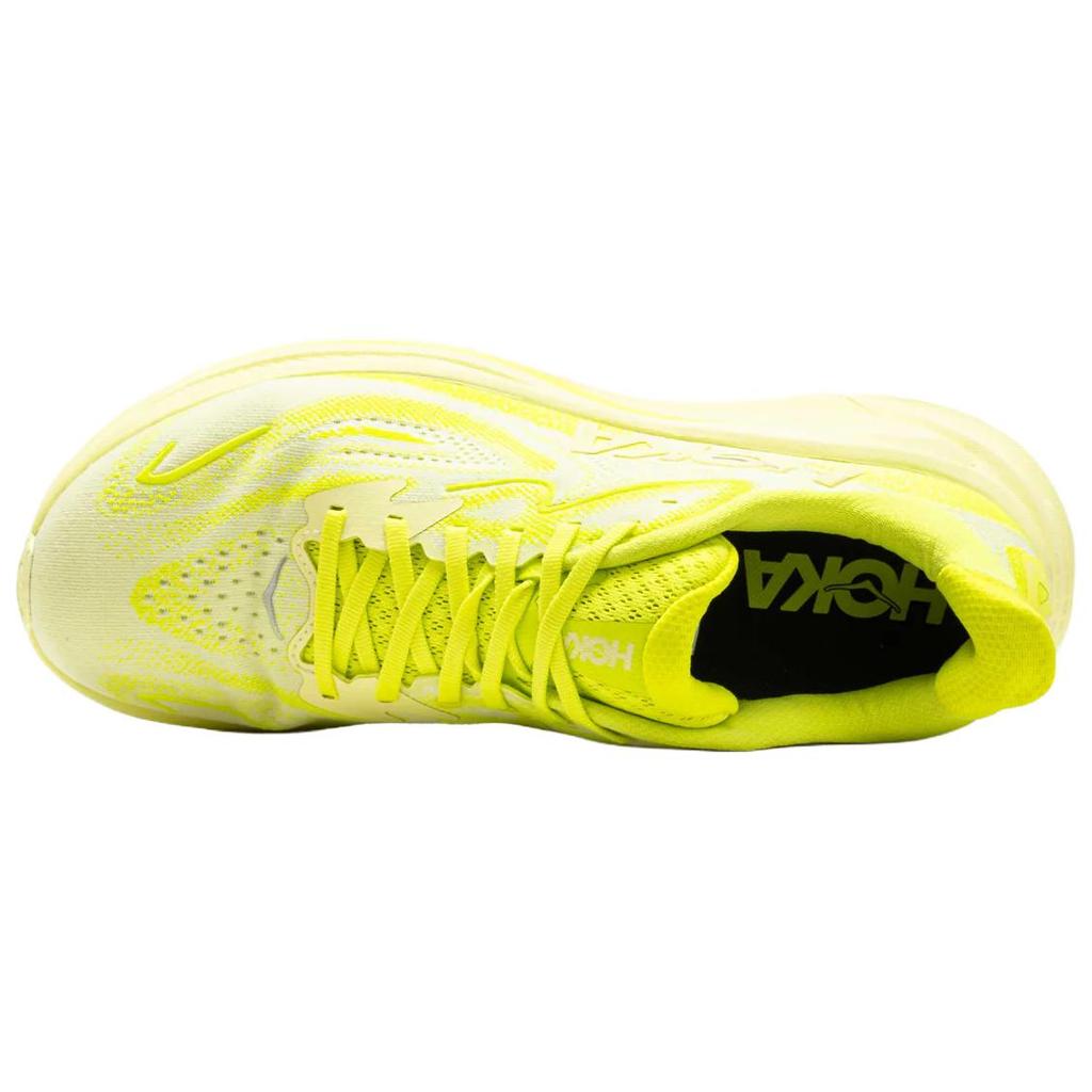 HOKA Clifton 10 Neon Citrus Men Sneakers Yellow Sunlight 1162030-NSS