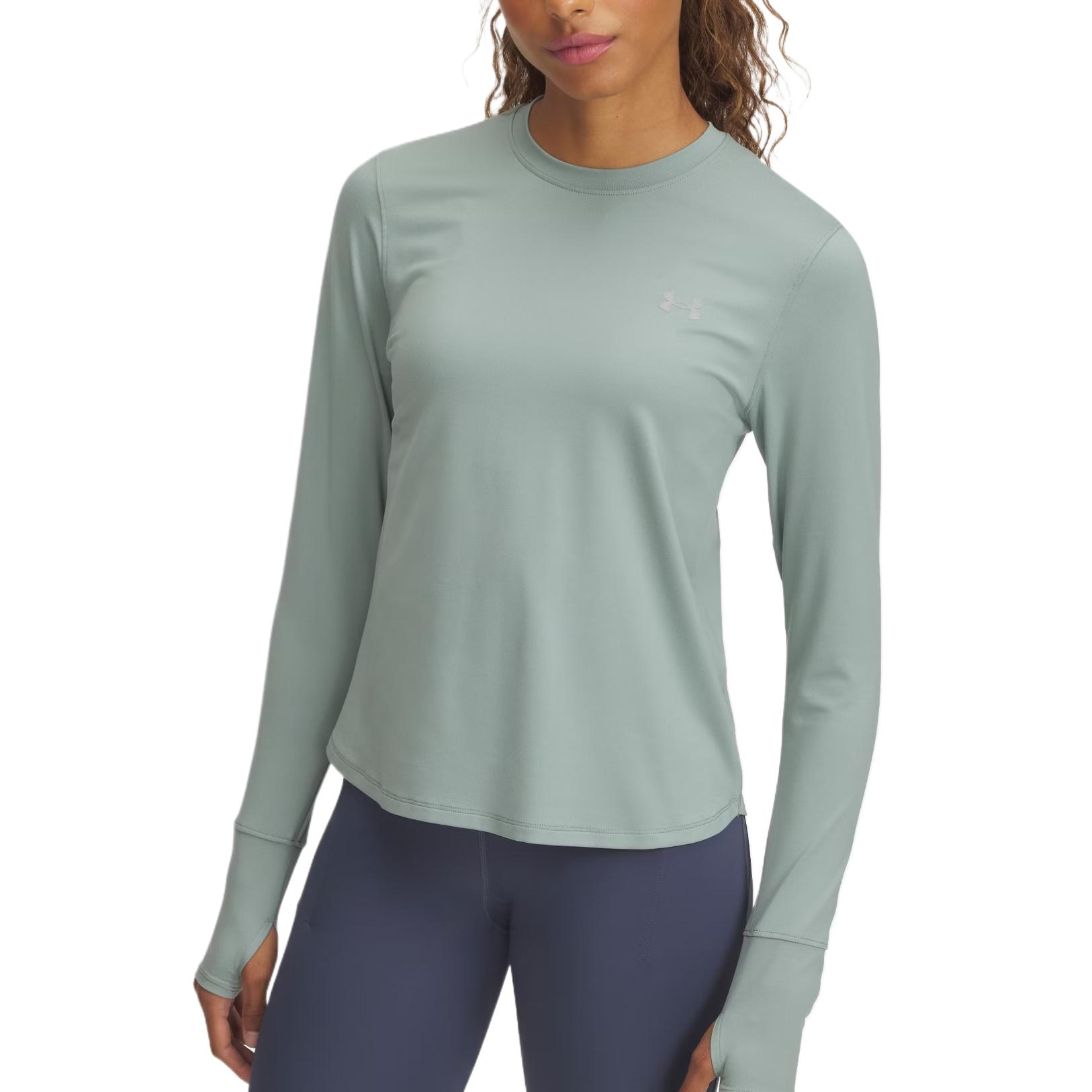 Under Armour Launch Regular T Shirt Women s Light Green 1386339-348 LG