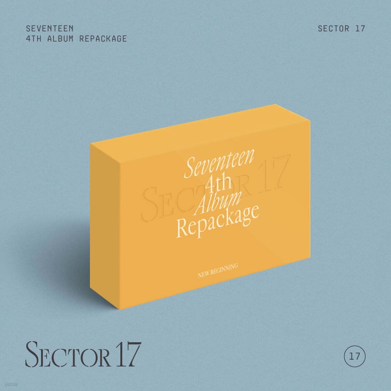 

SEVENTEEN 4th Album Repackage: SECTOR 17 [KiT ver.][Renewal]