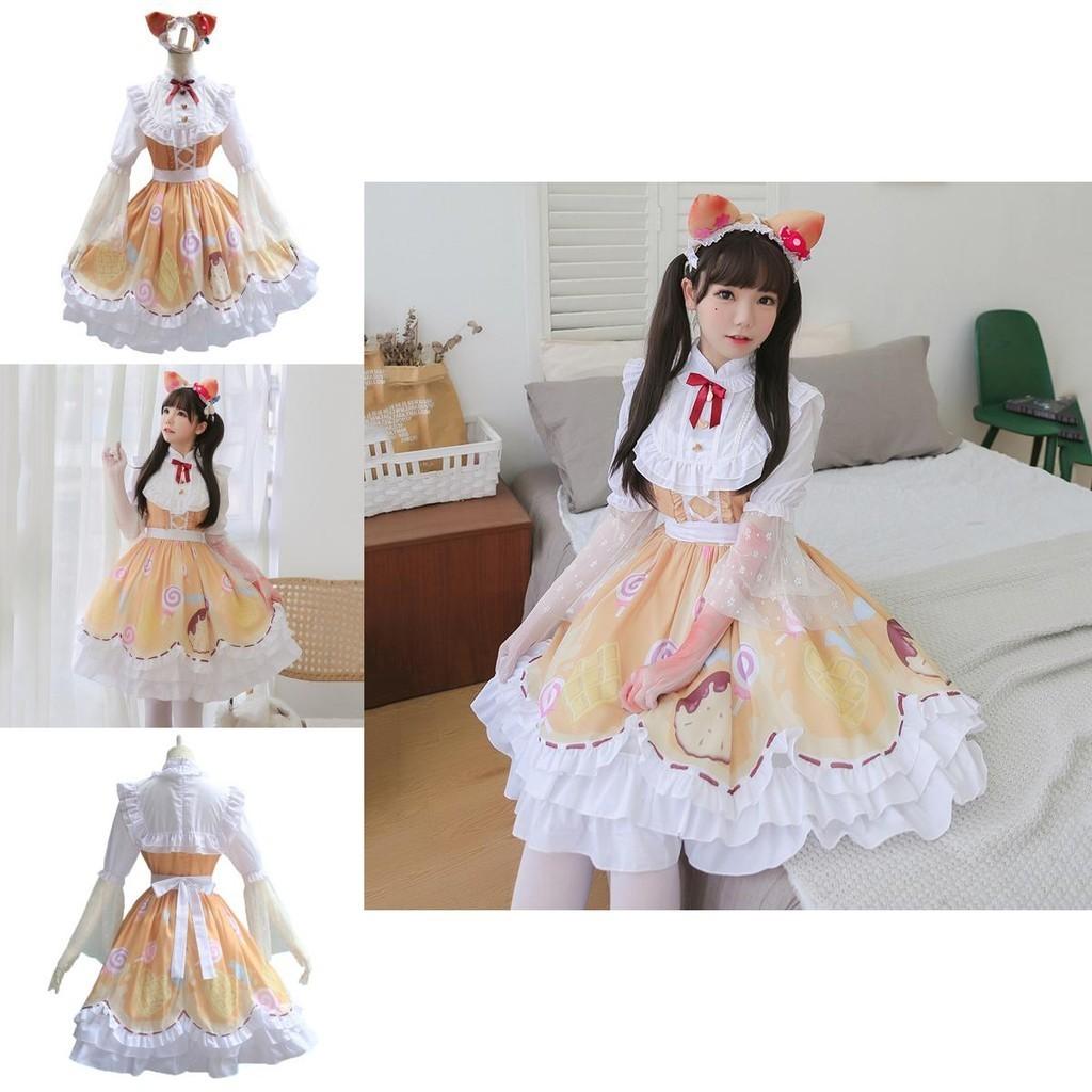 Elegante Costume Cosplay di Tracy Reznik da Identity V Con Raffinato Design Lolita per Feste