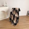 UOSU British Style Plaid Fringed Throw Blanket