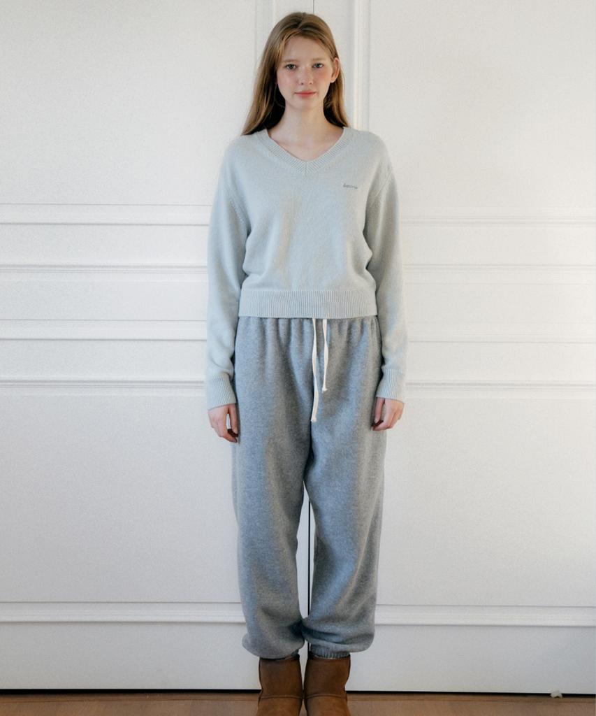 LETTERA Fleece Jogger Pants_3 Colors