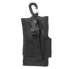 Outdoor Multi Functional   Waist Pouch Molle Belt for 4.5inch Mobile Phone Bag with Buckle(Black )