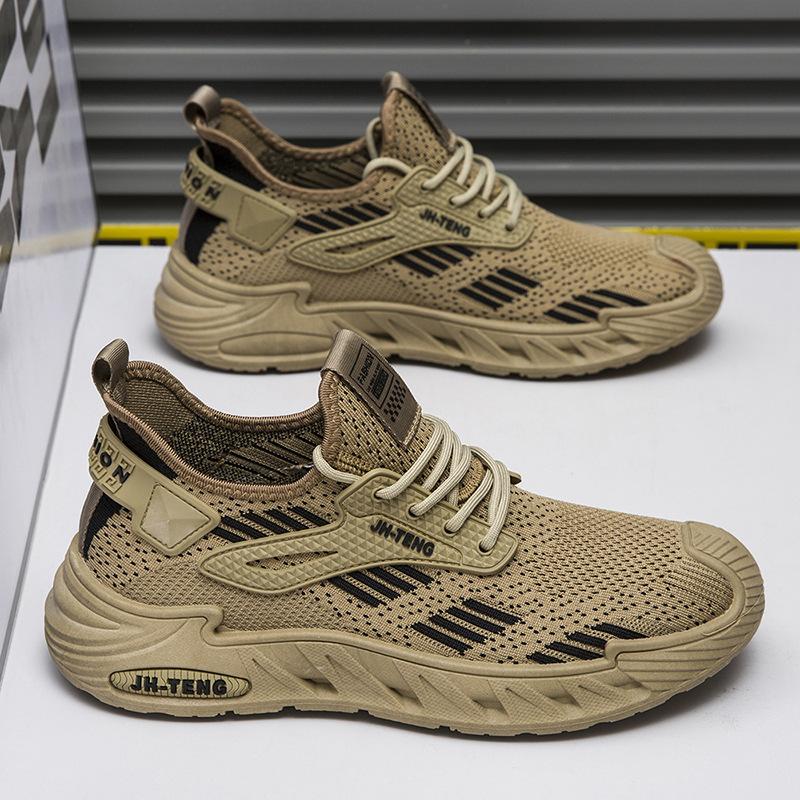 Large size men's shoes supply fashion summer new mesh breathable casual single shoes versatile comfortable shoes