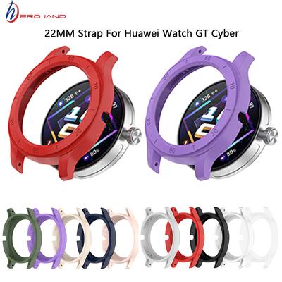 Heroland Étui de Protection en Silicone Pour Huawei Watch GT Cyber Anti-rayures Protection Complète Bumper Housse Accessoires Montre Connectée