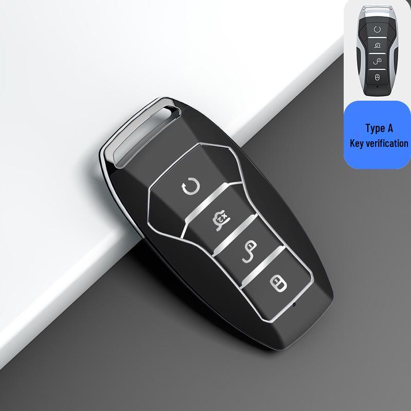 Compatible Key Cover for BYD Han EV, Tang DM/MAX, Song Pro, Qin PLUS, Yuan Models - Women’s Shell Buckle Bag