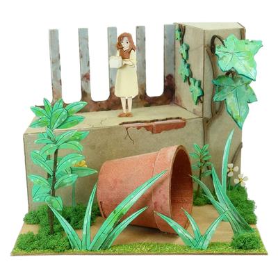 Sankei Studio Ghibli Mini The Borrower Arrietty Forgotten Items Paper Craft MP07-104