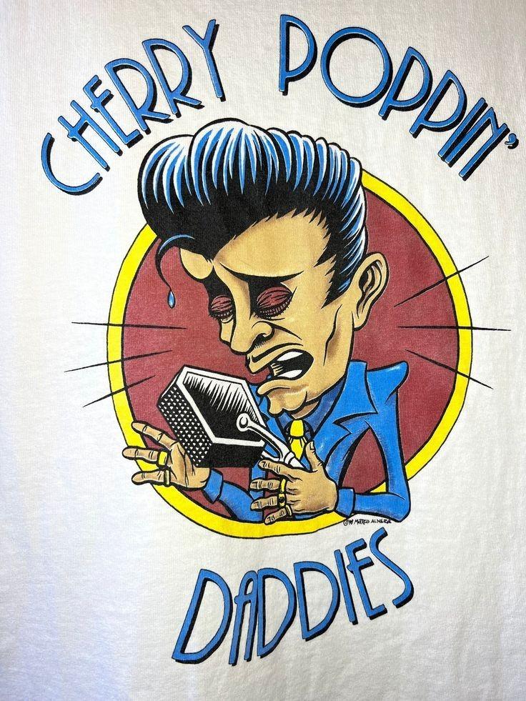 

Vintage 1990 s Cherry Poppin Daddies shirt IM0857 Unisex T-Shirt XXXXL
