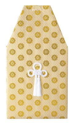 Wide Gold Bone Cover [For 4-inch Urns]  Buddhist Altar Supplies, Home Memorial Urns