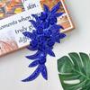 Funkelnde Perlen-Applikation Netz-Pailletten-Applikation DIY Dekorative Aufnäher DIY Handgemachte Accessoires