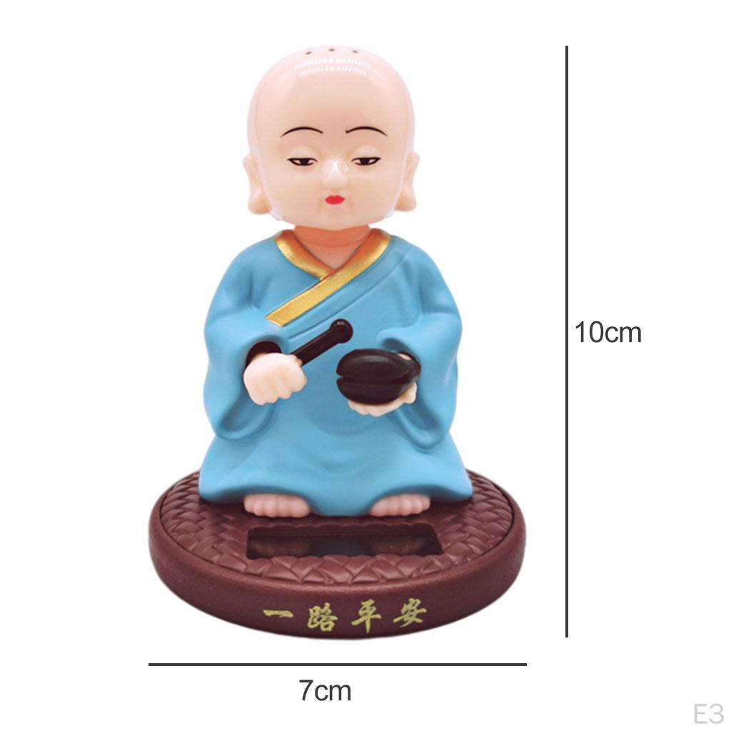 Dancer Figure Toy Shaking Head Ornament Doll Office Desk Decor Miniature Swing Model for Car