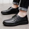 Genuine Leather Shoes Flat Mens Casual Shoes Cowhide Business Brand Male Footwear Soft Comfortable Black Botas Para Hombre Male