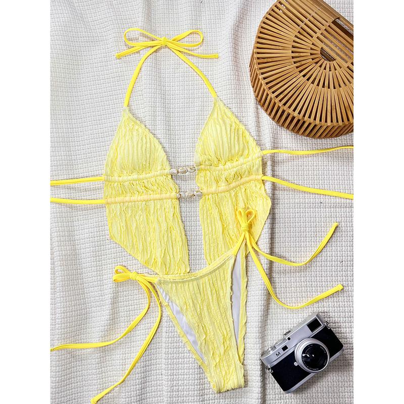 

Сексуальные бикини женские купальники женский купальник для плавания купальные костюмы комплект бикини пляжная одежда для купания в бассейне L жёлтый