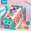 Multifunction Baby Toy With Hammer And Fishing Game For Kids Interactive Play