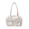 Y2k Ballet Bow Tie Shoulder Bag Korean Women's Handbag Fashion Ribbons Bowling Tote Bag  Ladies