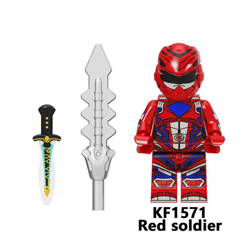 Building Blocks Minifigure Toy Power Rangers Assembled Small Particle Building Blocks Children Toys