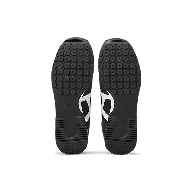 ONITSUKA TIGER Unisex Black White Alvarado Casual Lightweight Wear Resistant Low Top Running Shoes 1183A507-003