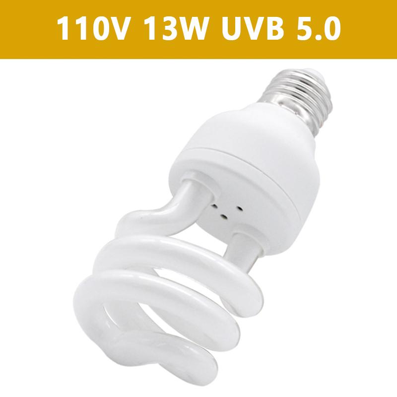5.0 10.0 15.0 UVB Reptilienlampe 13W /26W UV-Strahlen Energiesparend Terrarium Sonnenlicht Schildkröte Eidechse Schlange Reptilien Heizlampen