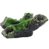 Artificial Resin Dead Wood Hole Hiding Cave Aquarium Fish Tank Ornament Decor Landscaping