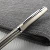 New Luxury Metal Ballpoint Pen Steel Wire Weaving Pen Ballpoint Pen Lettering School&Office Supplies