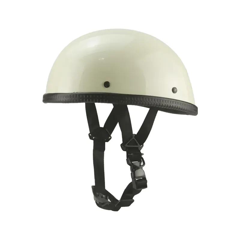 Motocross Dot Nostalgic Vintage Motorcycle Open Half Face Scooter Safety Protection Gear Motorbike Riding moped Casco Helmet